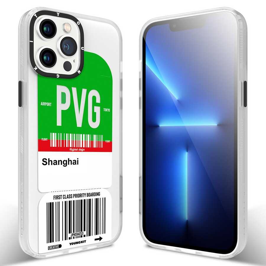 iPhone 12 Pro Max Kılıf YoungKit Any Time Trip Serisi Kılıf
