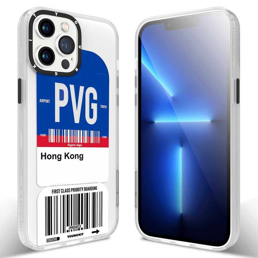 iPhone 12 Pro Max Kılıf YoungKit Any Time Trip Serisi Kılıf