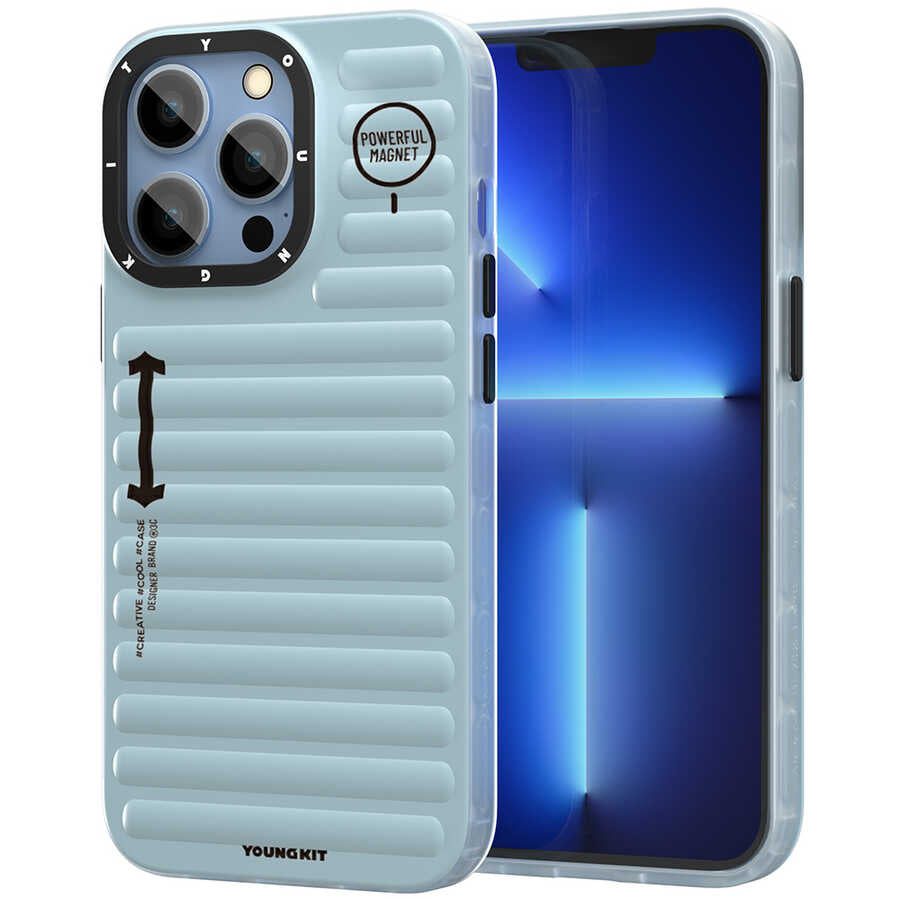 iPhone 12 Pro Max Kılıf YoungKit Plain Coloured Serisi Kılıf