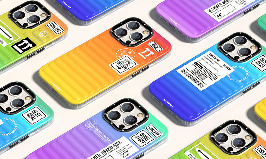 iPhone 12 Pro Max Kılıf YoungKit The Secret Color Serisi Kılıf