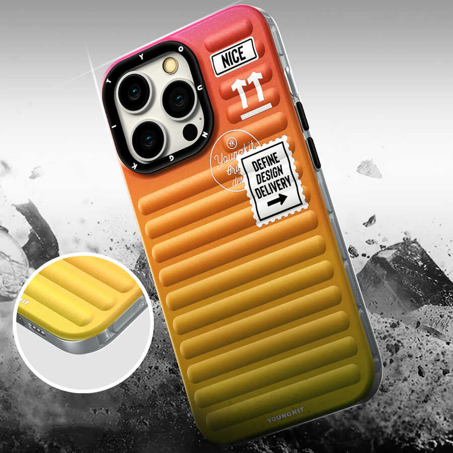 iPhone 12 Pro Max Kılıf YoungKit The Secret Color Serisi Kılıf