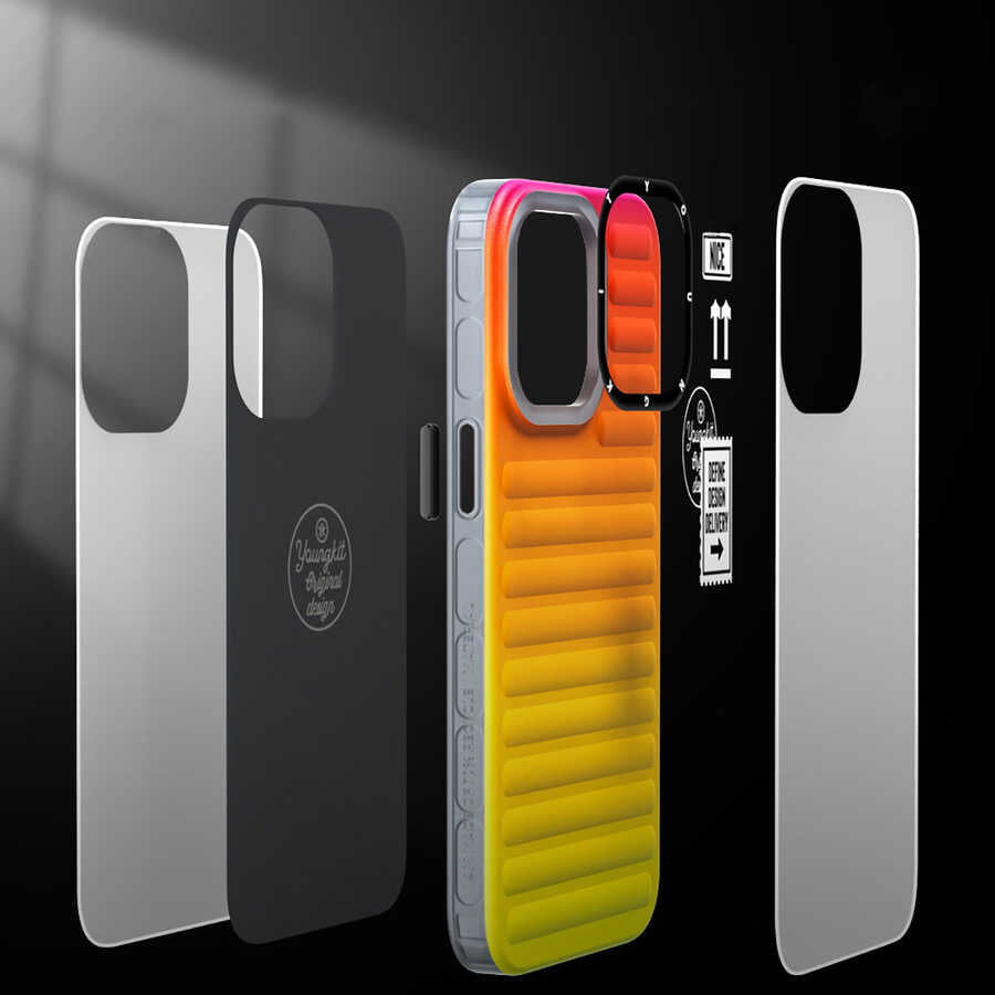 iPhone 12 Pro Max Kılıf YoungKit The Secret Color Serisi Kılıf
