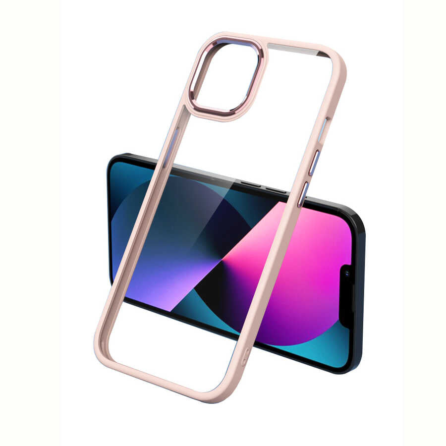 iPhone 12 Pro Max Kılıf Zore Krom Kılıf
