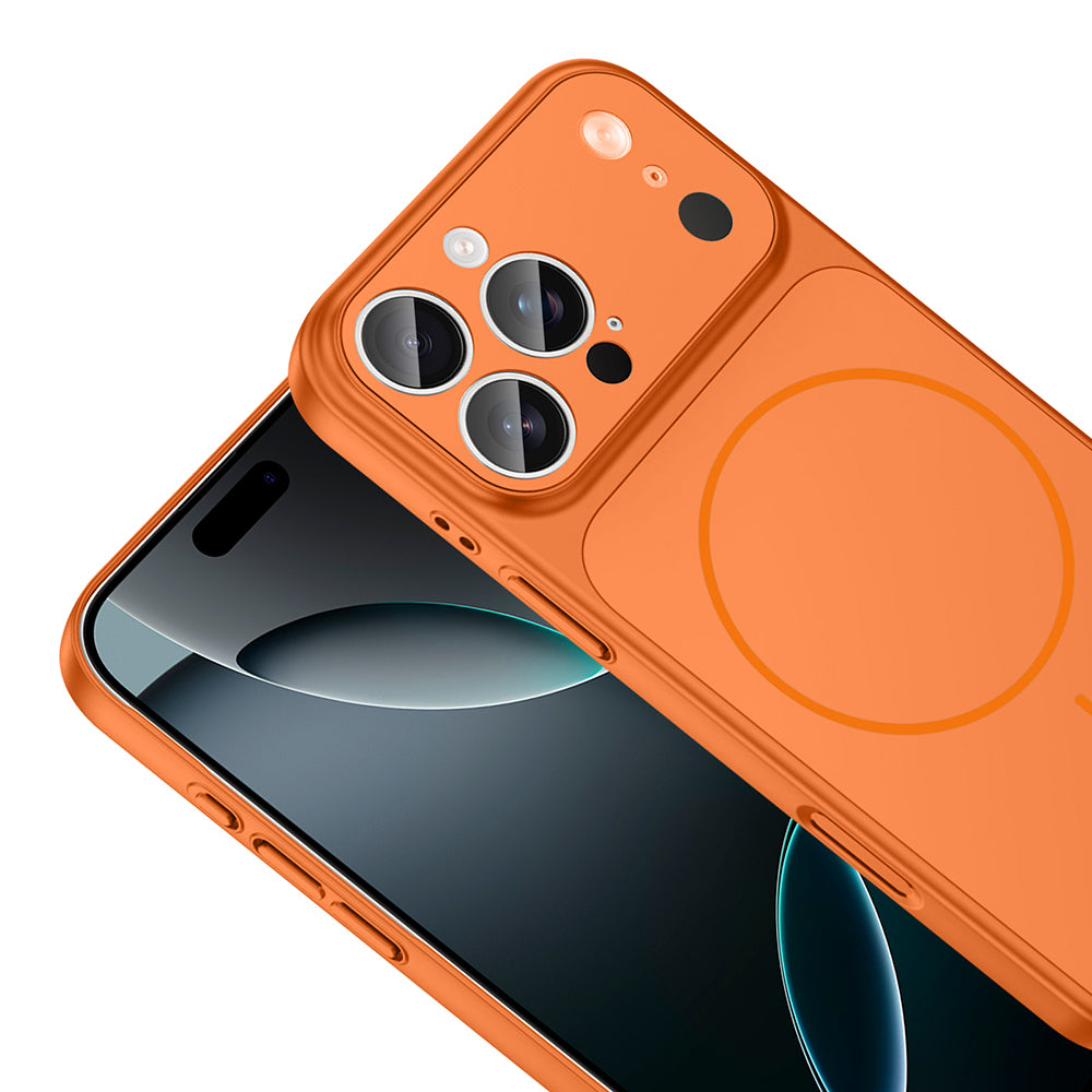 iPhone 12 Pro Max Kılıf Zore M-Safe Şarj Özellikli Kamera Korumalı Formen Kılıf