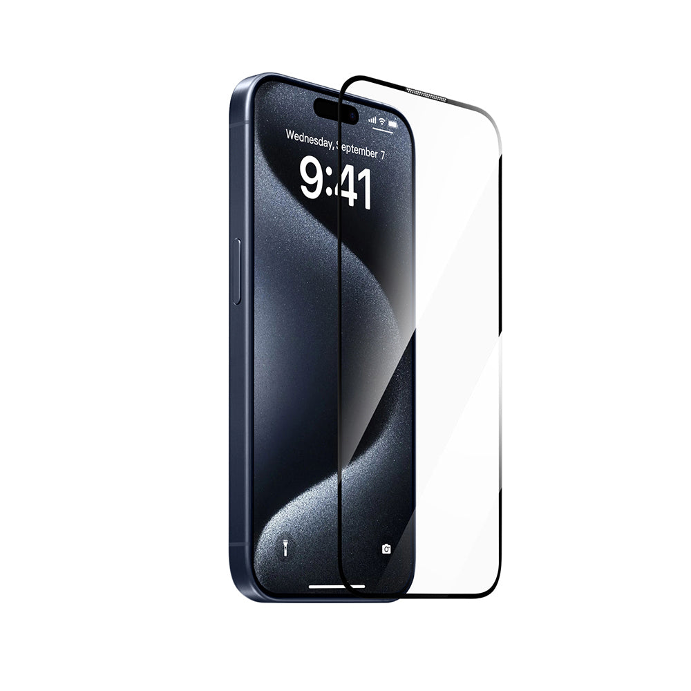 iPhone 12 Pro Max Wiwu Wi-SQ008 Easy Install Temperli Cam Ekran Koruyucu + Kolay Uygulama Aparatlı