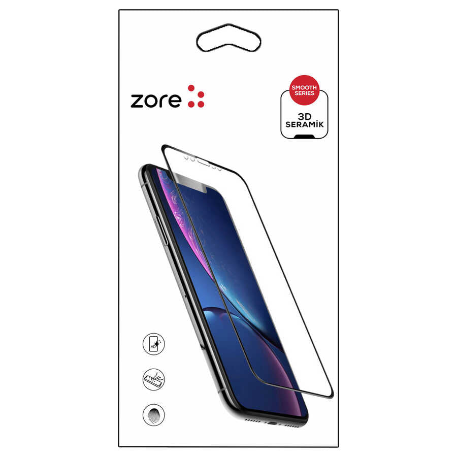iPhone 12 Pro Max Zore 3D Seramik Ekran Koruyucu