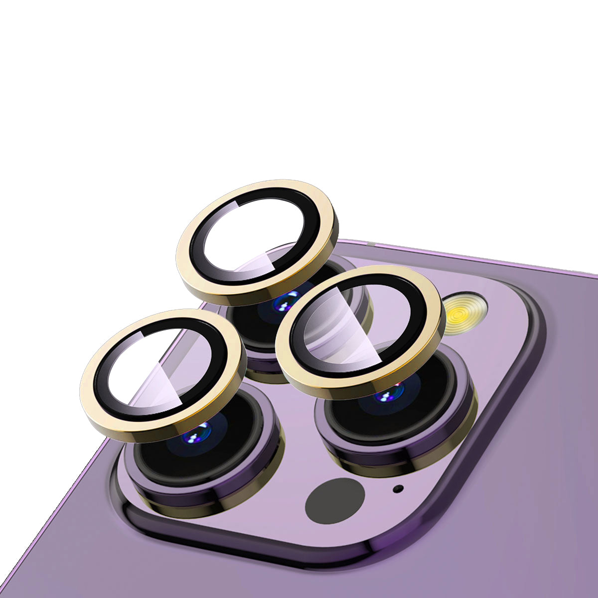 iPhone 12 Pro Max Zore CL-12 Premium Safir Parmak İzi Bırakmayan Anti-Reflective Kamera Lens Koruyucu