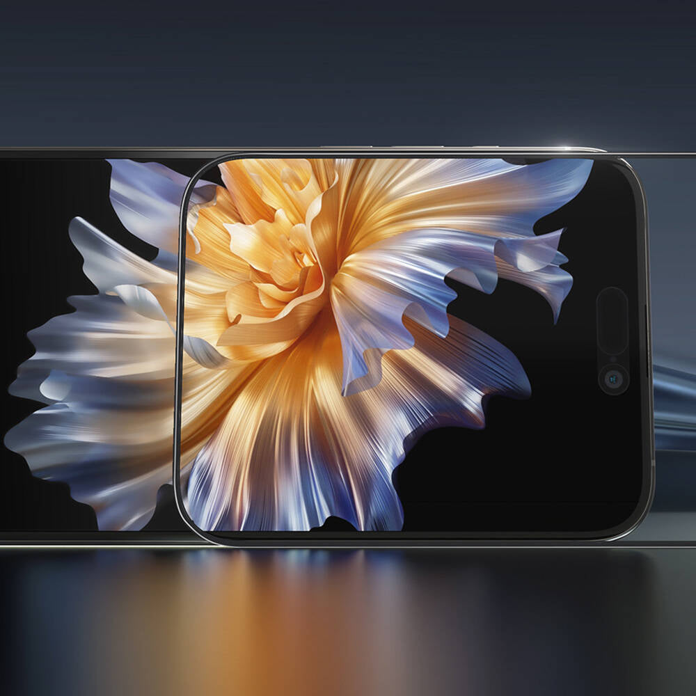 iPhone 12 Pro Wiwu Wi-SQ009 Easy Install iPrivacy 360° Anti-Peep Oleofobik Temperli Cam Ekran Koruyucu + Kolay Uygulama Aparatlı