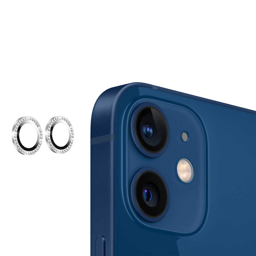 iPhone 12 Zore CL-06 Kamera Lens Koruyucu