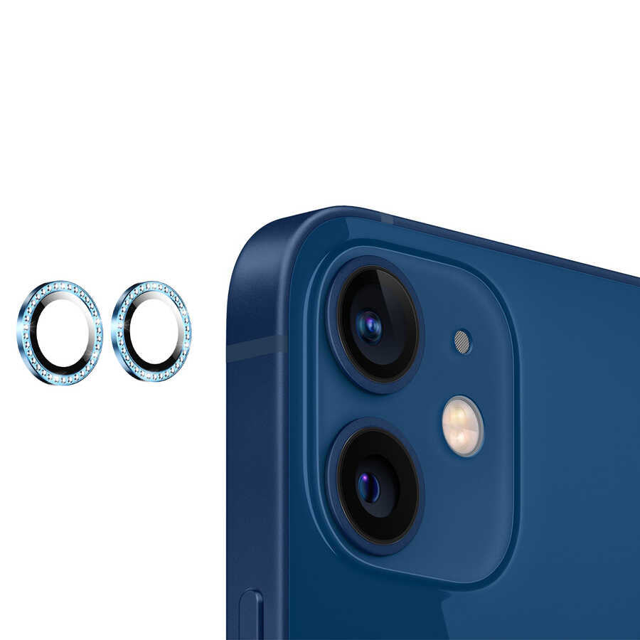 iPhone 12 Zore CL-06 Kamera Lens Koruyucu