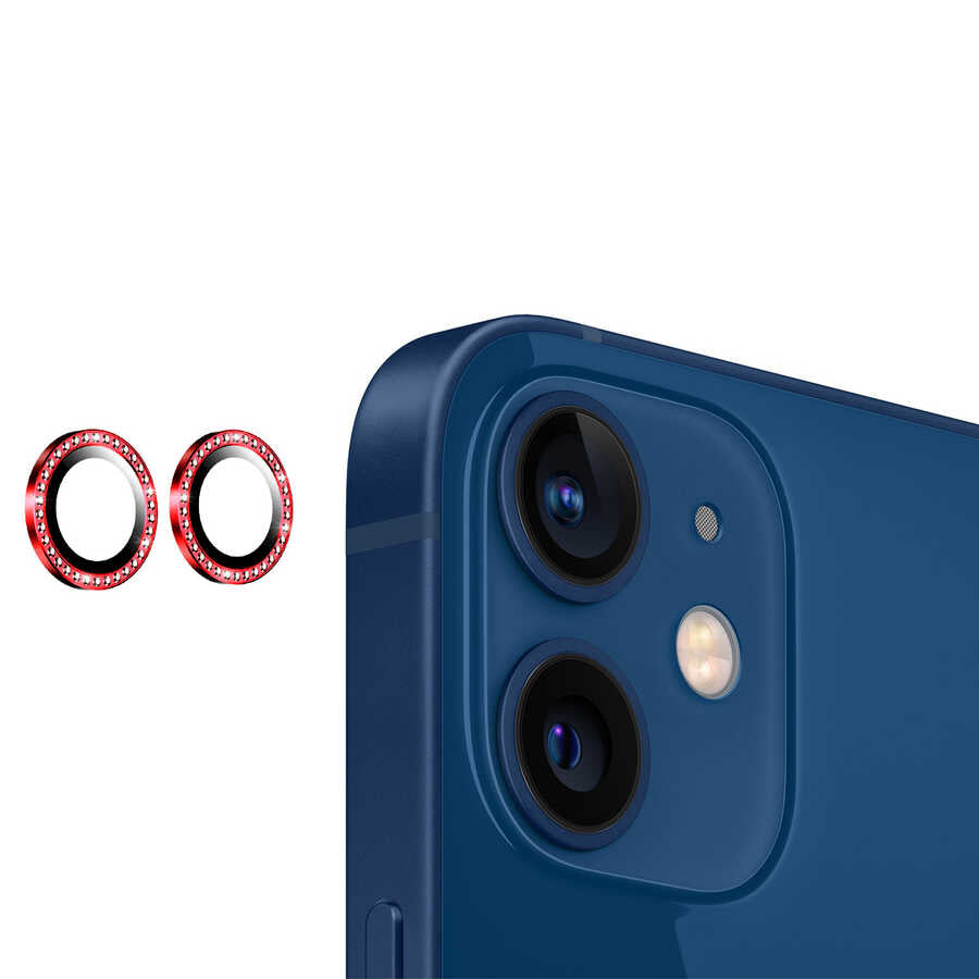 iPhone 12 Zore CL-06 Kamera Lens Koruyucu