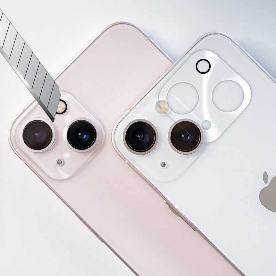 iPhone 13 Go Des Lens Shield Kamera Lens Koruyucu