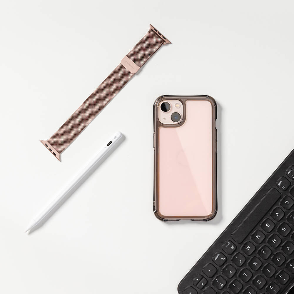 iPhone 13 Kılıf Anti-Mikrobiyal Şok Önleyicili Şeffaf Lisanslı Switcheasy Alos Kılıf