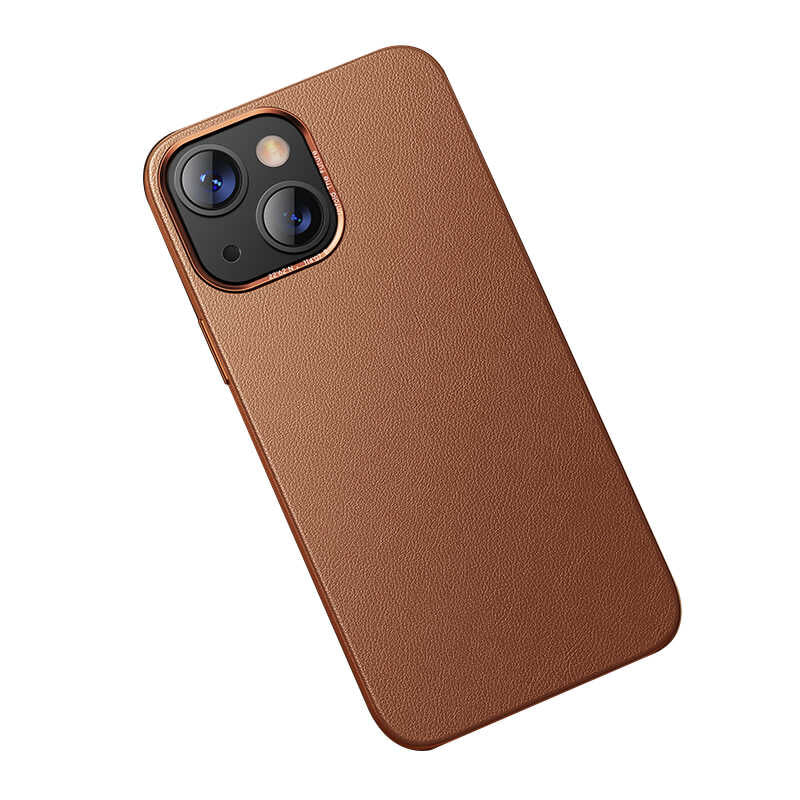 iPhone 13 Kılıf Benks Magnetic Hakiki Deri Kılıf