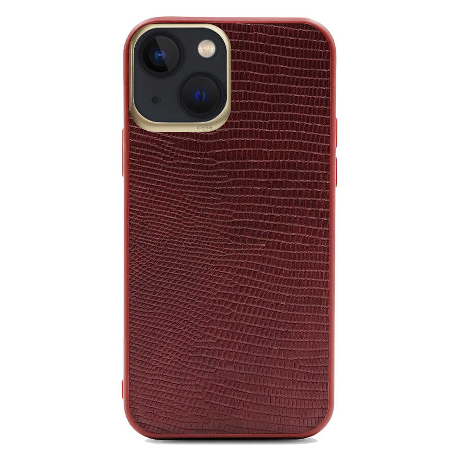 iPhone 13 Kılıf Kajsa Preppie Collection Pu Deri Kılıf