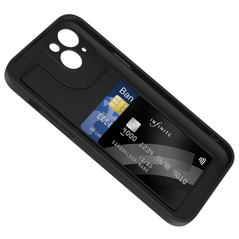 iPhone 13 Kılıf Kamera Korumalı Kartlık Hazneli Zore Vitra Kılıf