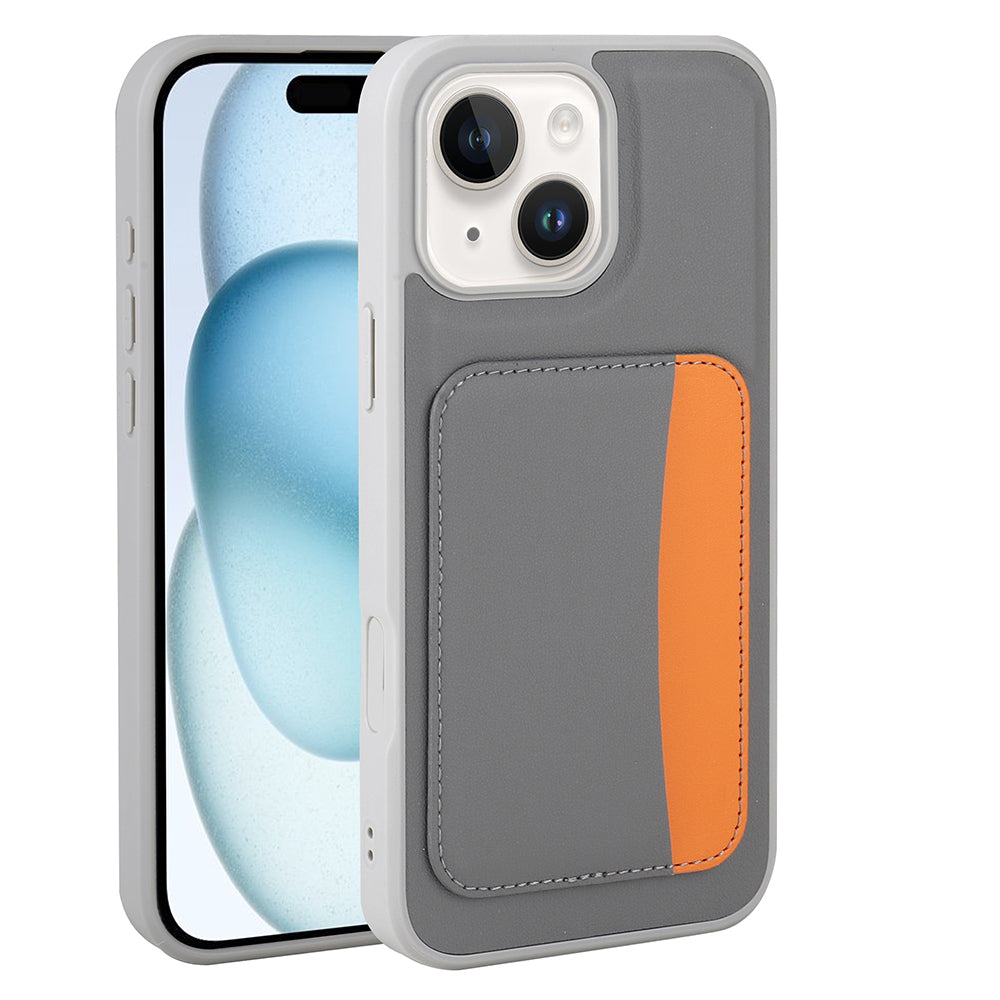 iPhone 13 Kılıf Kartlıklı Zore X-Kart Silikon Kılıf