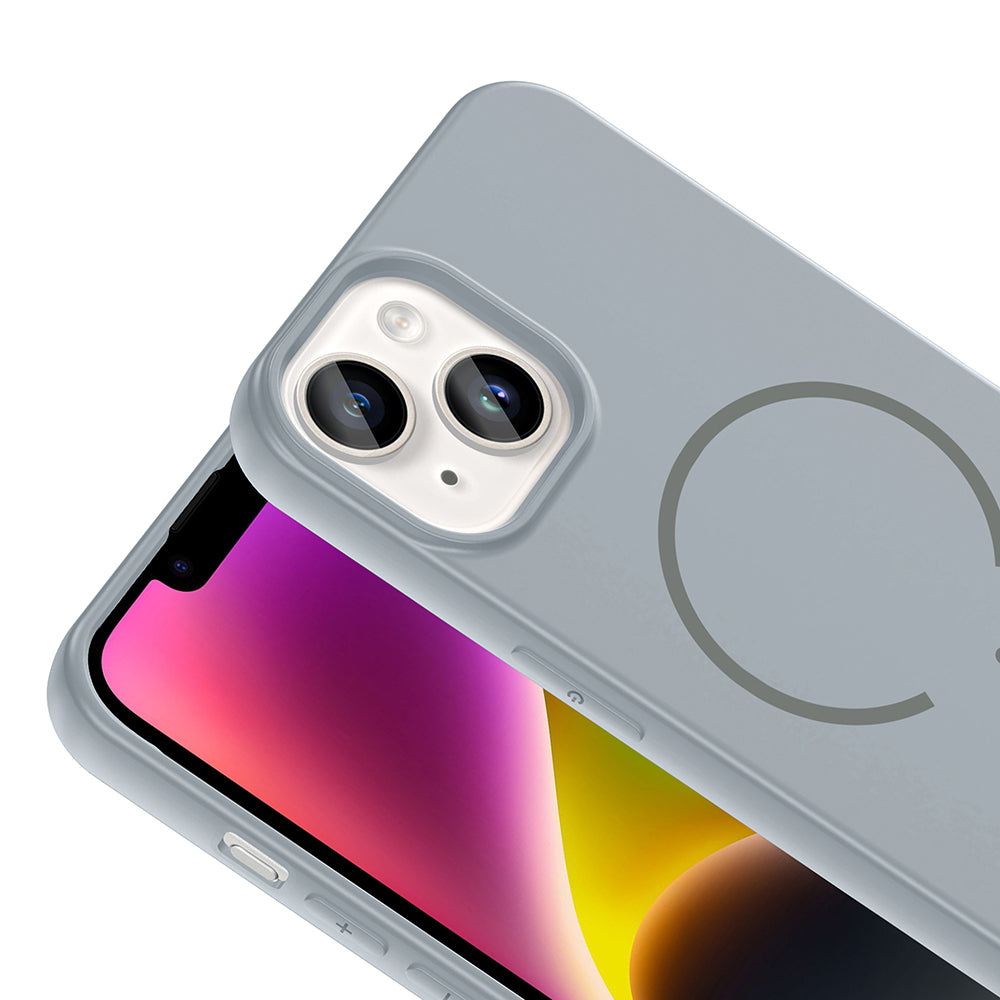 iPhone 13 Kılıf M-safe Şarj Özellikli Zore Meta Kılıf