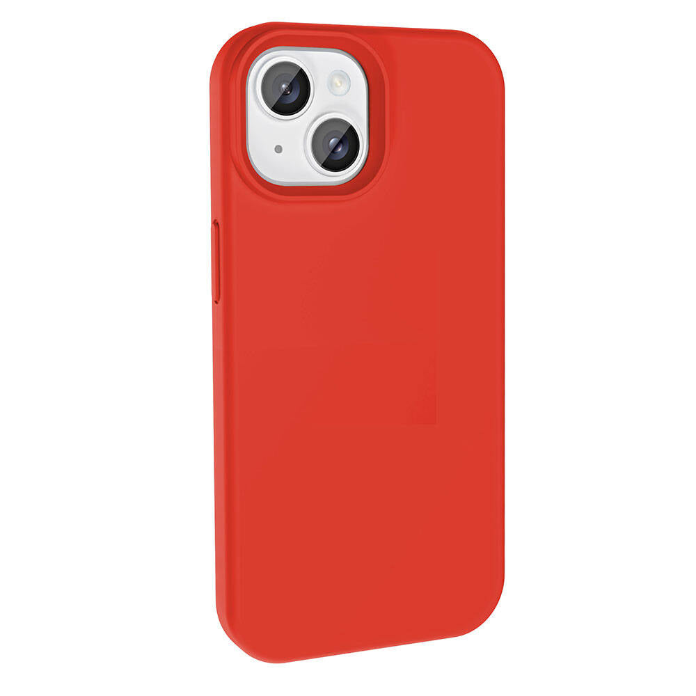 iPhone 13 Kılıf M-safe Şarj Özellikli Sıvı Teknolojili Silinebilir Sert Zore Kivi Kılıf