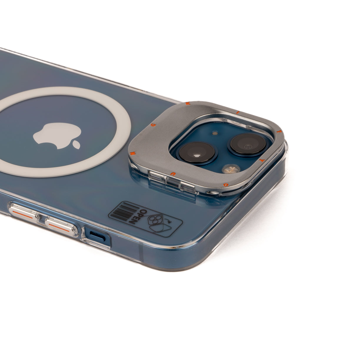 iPhone 13 Kılıf M-safe Şarj Özellikli Standlı YoungKit Hermit Bracket Serisi Kılıf