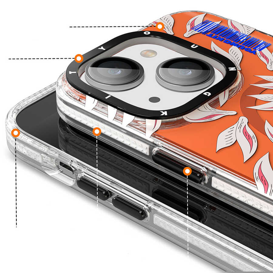 iPhone 13 Kılıf M-safe Şarj Özellikli Youngkit Play Rabbit Serisi Kılıf