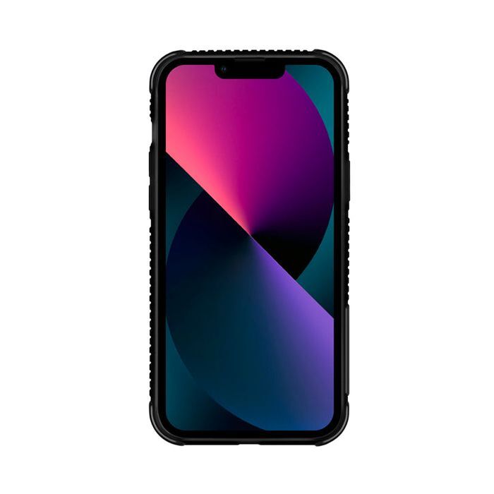 iPhone 13 Kılıf Skinarma Holografik Tasarımlı Standlı Deri Görünümlü Kira Kodo Kılıf