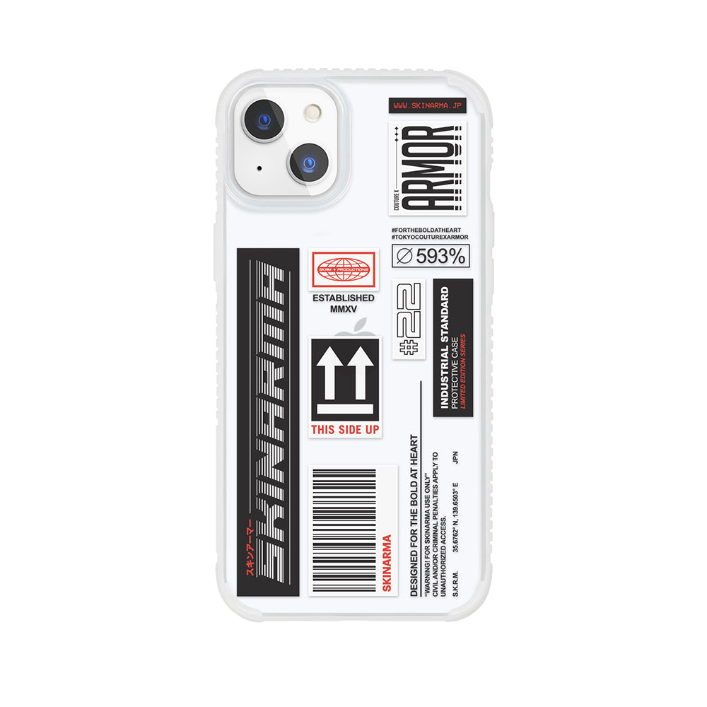 iPhone 13 Kılıf Skinarma Şeffaf Desenli Airbag Tasarımlı Taito Kılıf