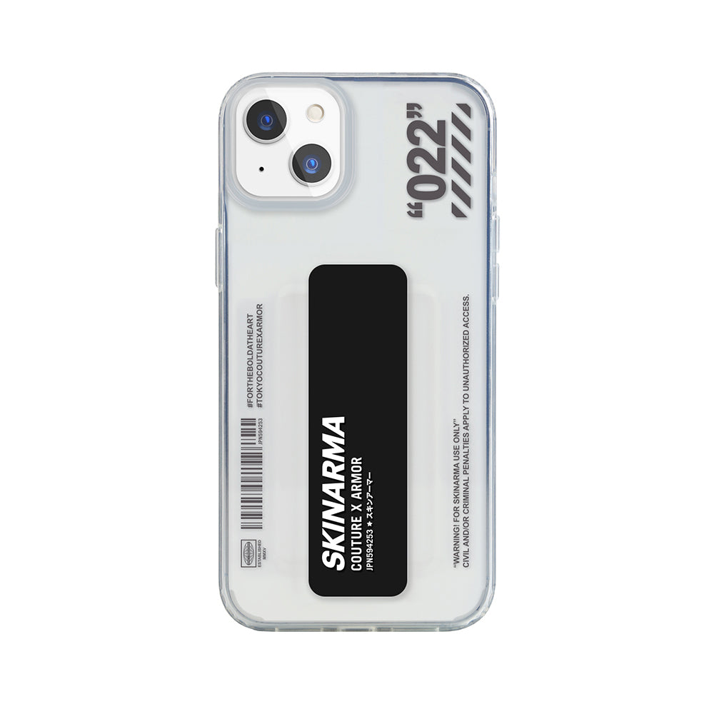 iPhone 13 Kılıf Skinarma Şeffaf Desenli Kaze Kılıf