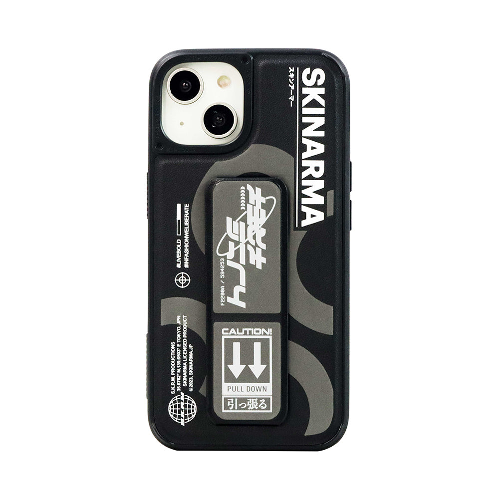 iPhone 13 Kılıf Skinarma Standlı Deri Görünümlü Bango Kılıf