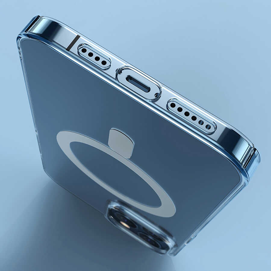 iPhone 13 Kılıf Wiwu Magnetic Crystal Kılıf