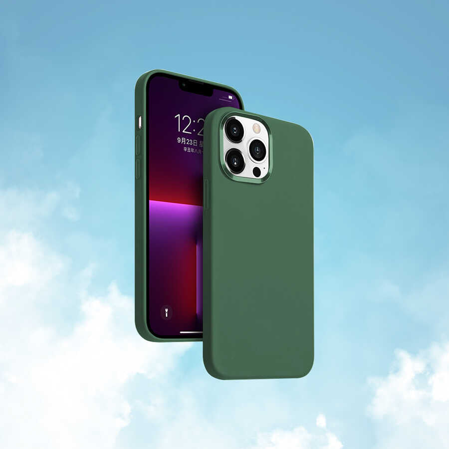 iPhone 13 Kılıf Wiwu M-safe Magnetic Silikon Kılıf