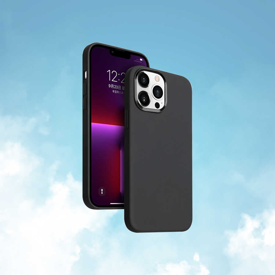 iPhone 13 Kılıf Wiwu M-safe Magnetic Silikon Kılıf