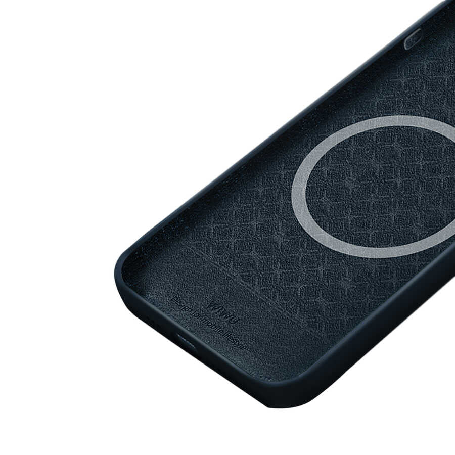iPhone 13 Kılıf Wiwu M-safe Magnetic Silikon Kılıf
