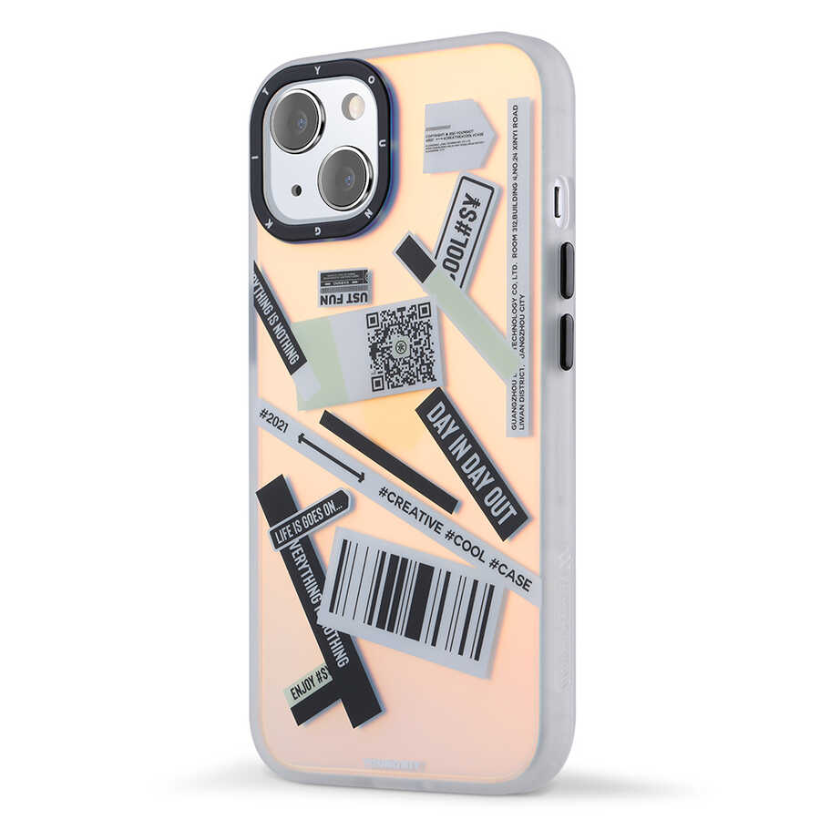 iPhone 13 Kılıf YoungKit Fashion Culture Time Serisi Kılıf