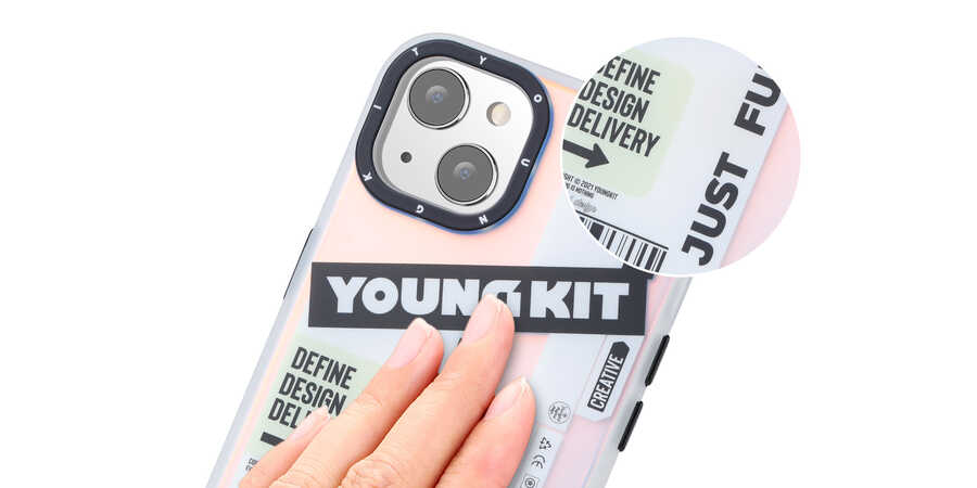 iPhone 13 Kılıf YoungKit Fashion Culture Time Serisi Kılıf