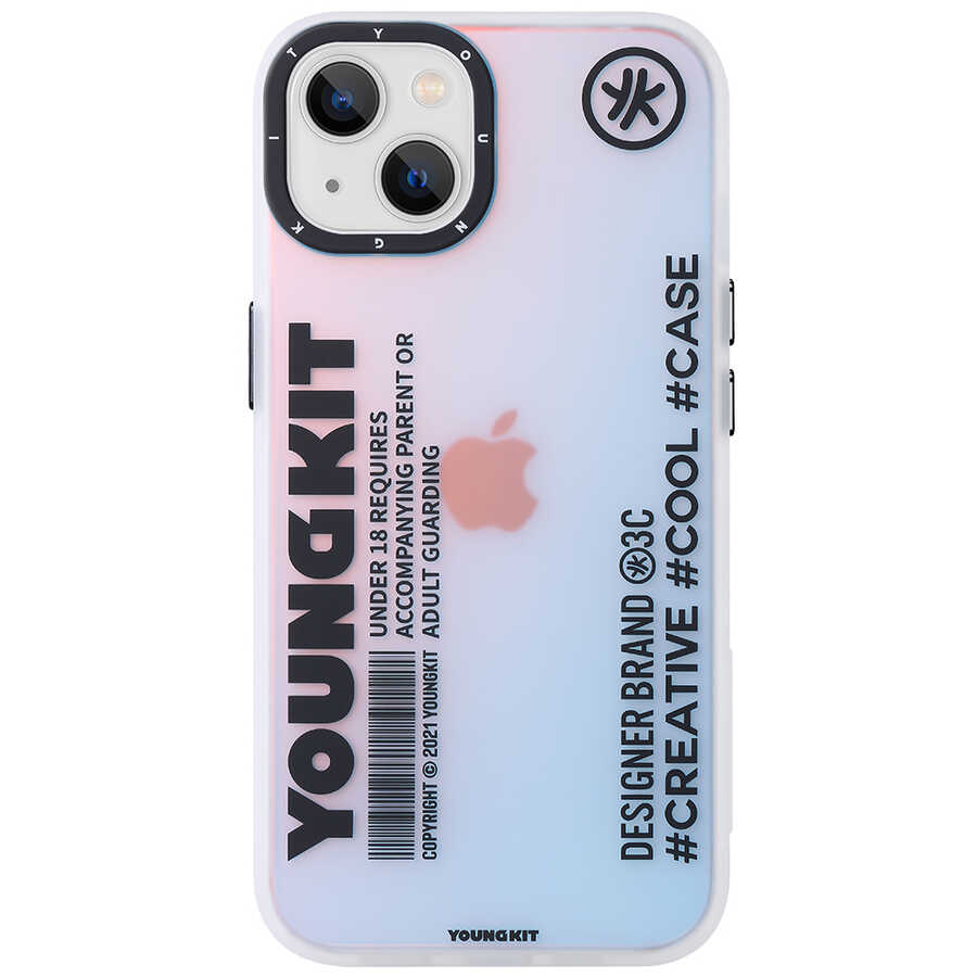 iPhone 13 Kılıf YoungKit Fashion Culture Time Serisi Kılıf