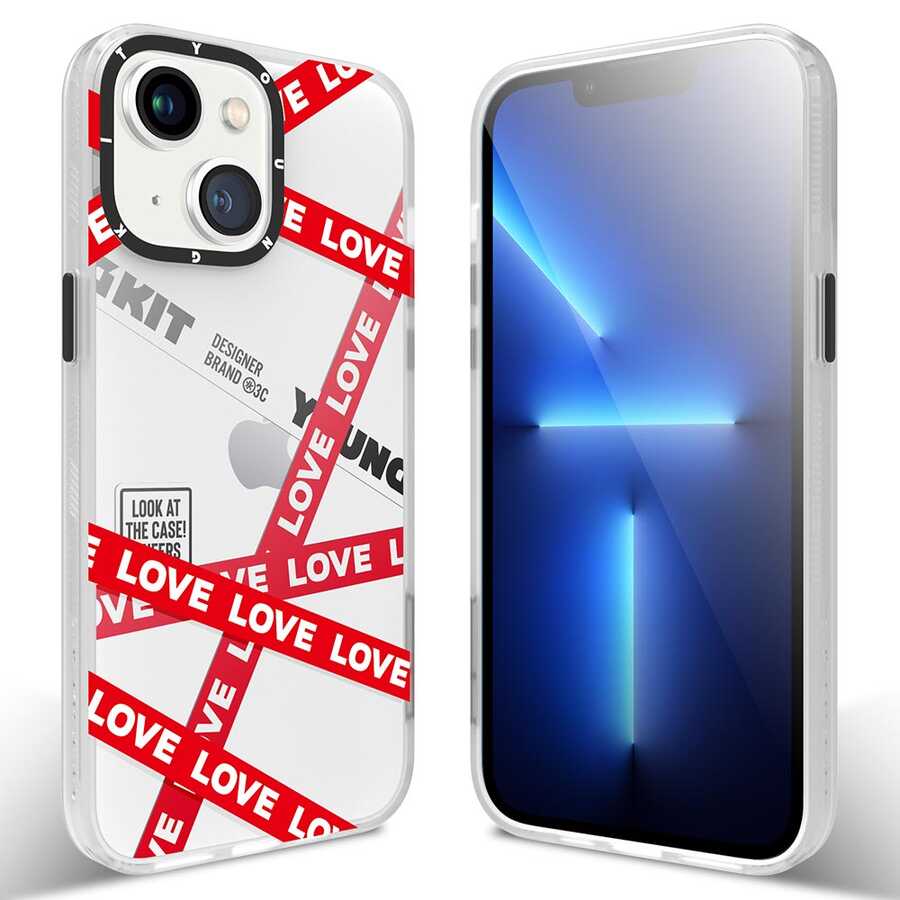 iPhone 13 Kılıf YoungKit Holiday Serisi Kılıf