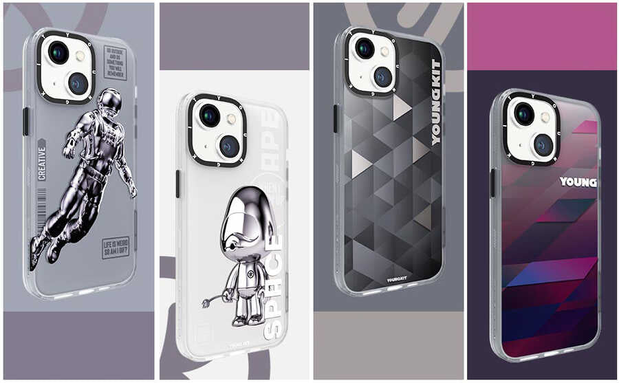 iPhone 13 Kılıf YoungKit Klasik Serisi Kılıf