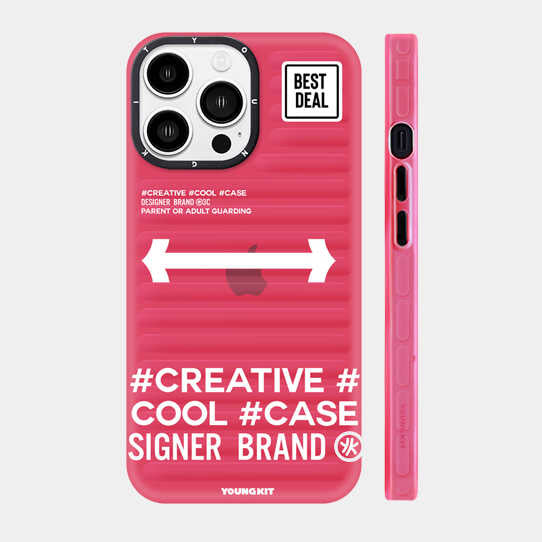 iPhone 13 Kılıf YoungKit Luggage FireFly Serisi Kılıf