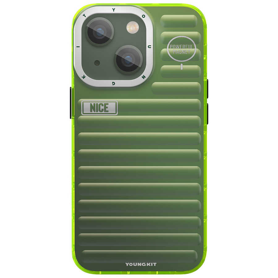 iPhone 13 Kılıf YoungKit Plain Coloured Serisi Kılıf