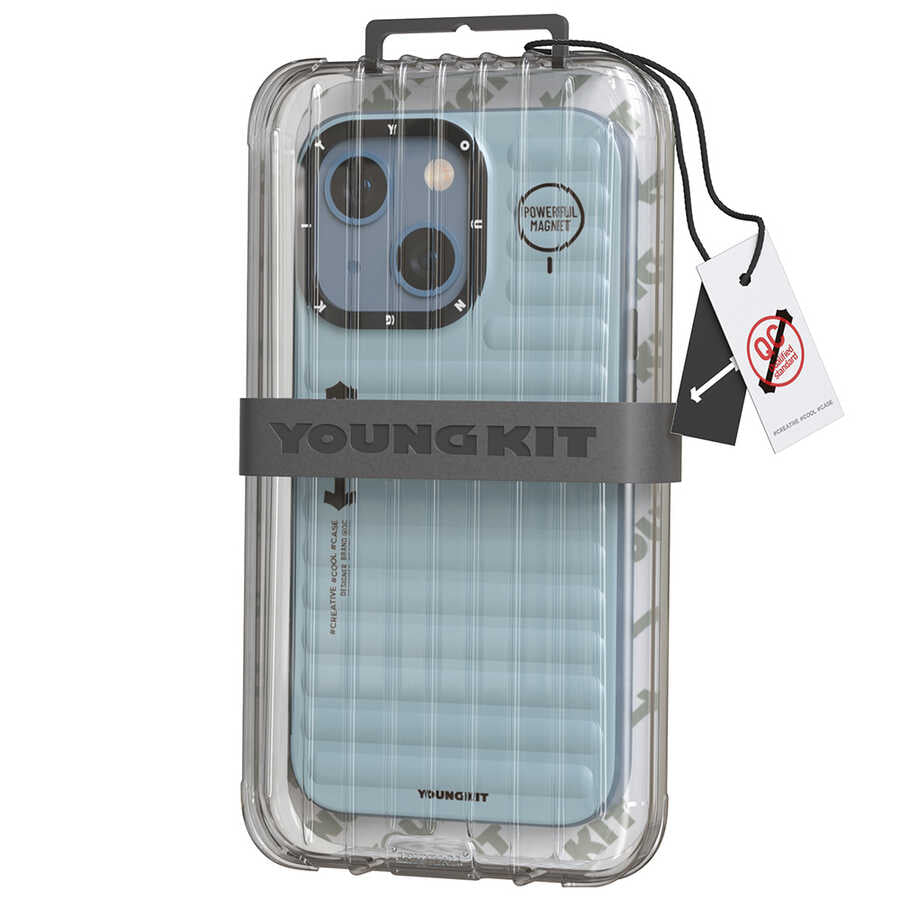 iPhone 13 Kılıf YoungKit Plain Coloured Serisi Kılıf