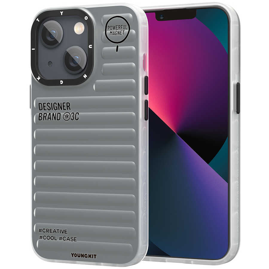 iPhone 13 Kılıf YoungKit Plain Coloured Serisi Kılıf