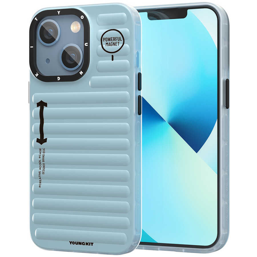 iPhone 13 Kılıf YoungKit Plain Coloured Serisi Kılıf