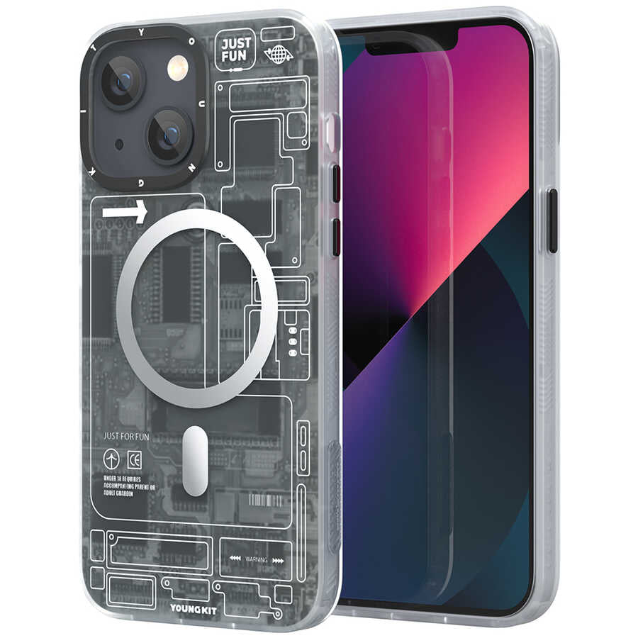 iPhone 13 Kılıf YoungKit Technology Serisi Kılıf