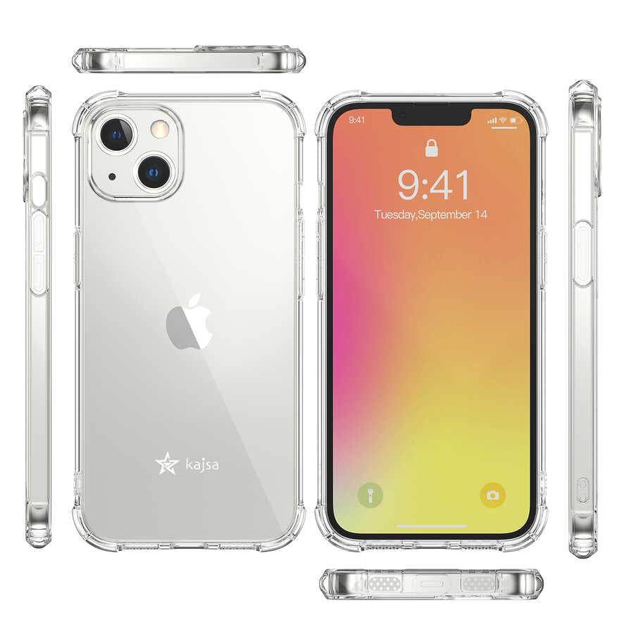 iPhone 13 Mini Kılıf Kajsa Transparent Kılıf