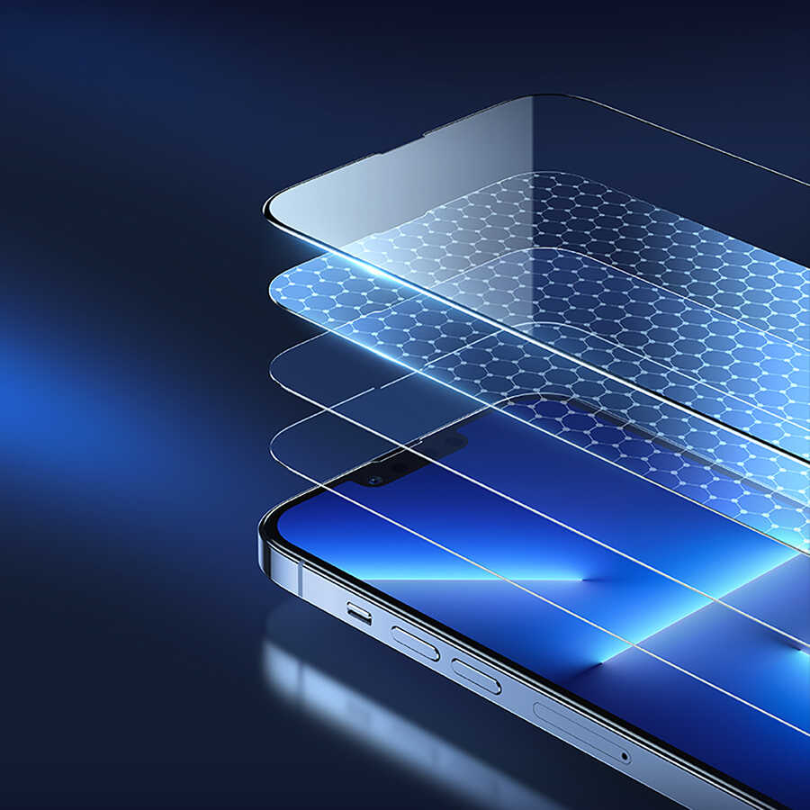 iPhone 13 Pro Benks Mat Ekran Koruyucu Parmak İzi Bırakmayan Oyunculara Özel Ekran Filmi
