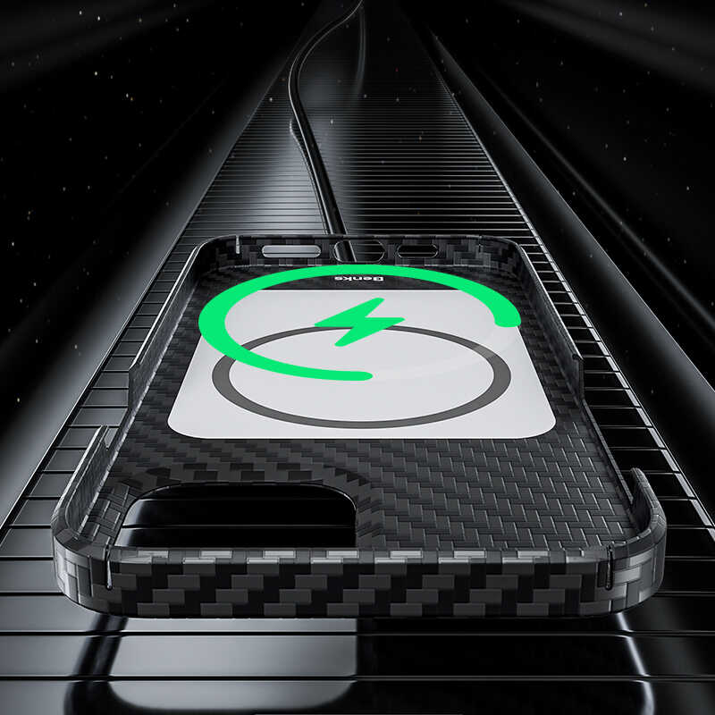 iPhone 13 Pro Kılıf Benks Aramid M-safe 3 in 1 Set