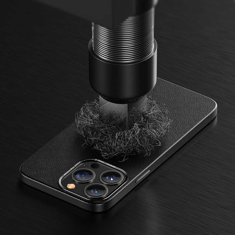 iPhone 13 Pro Kılıf Benks Magnetic Hakiki Deri Kılıf