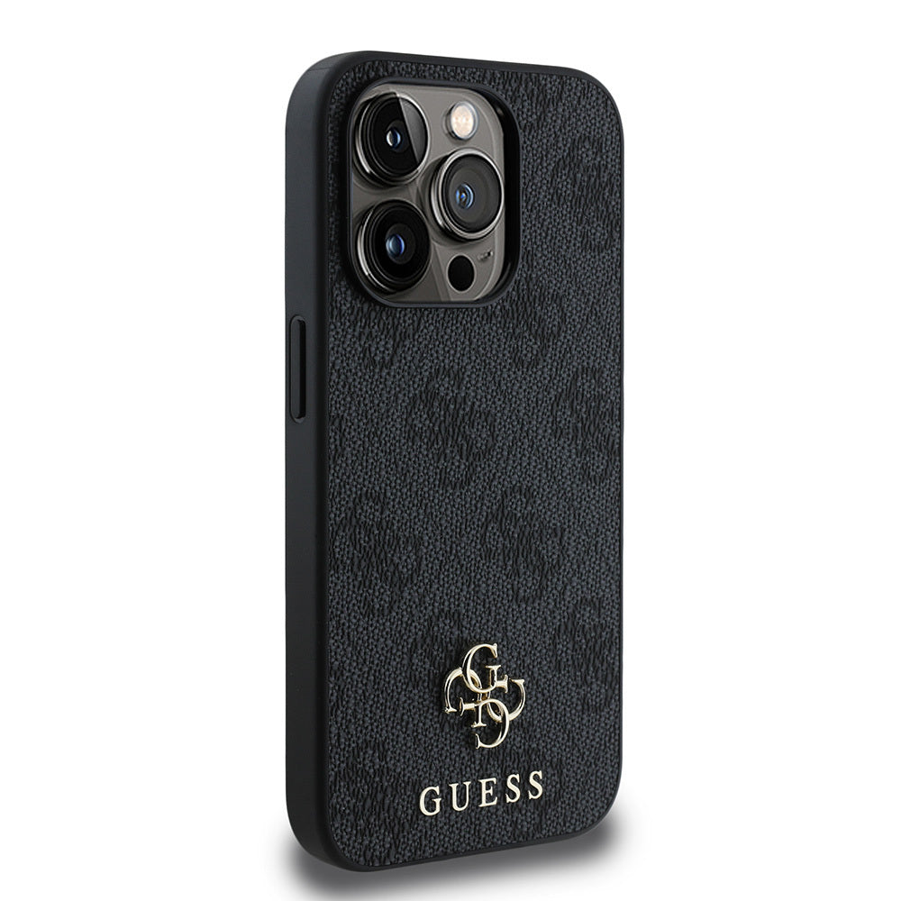 iPhone 13 Pro Kılıf Guess Orijinal Lisanslı M-safe Şarj Özellikli Small 4G Classic Kılıf