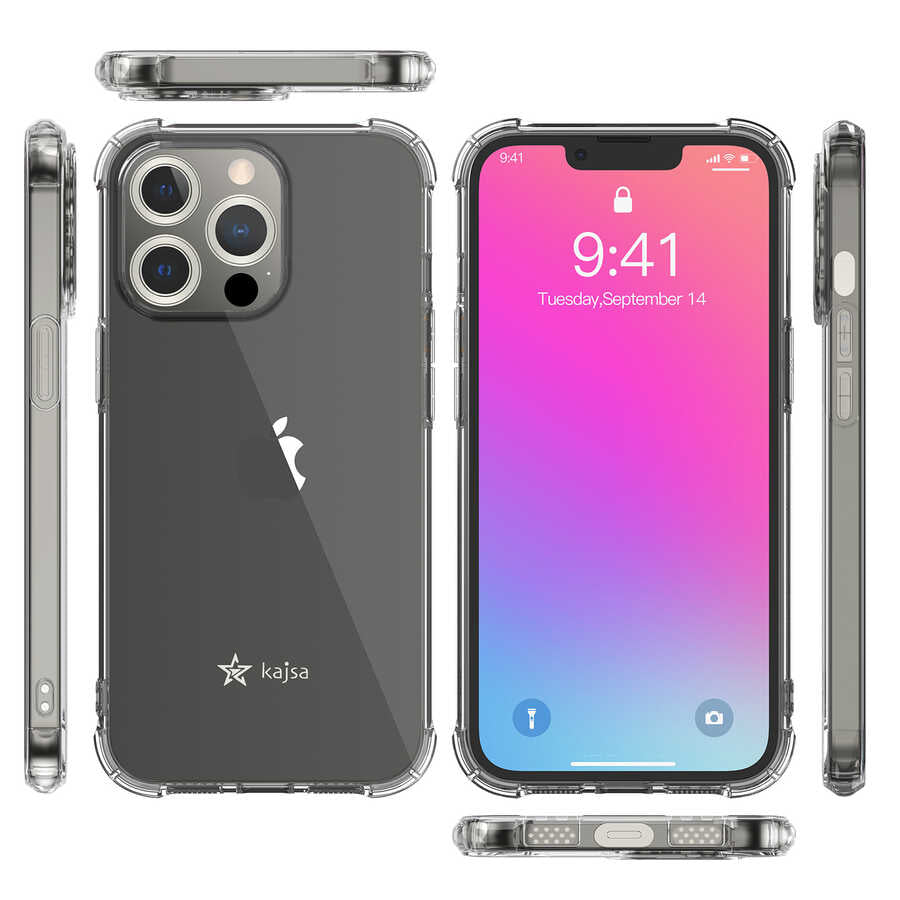 iPhone 13 Pro Kılıf Kajsa Transparent Kılıf
